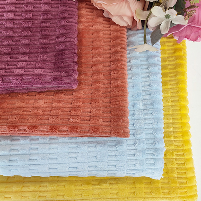 Oreiller de vêtements de nuit de polyester de tissu de jacquard d'ouatine de la flanelle 240GSM