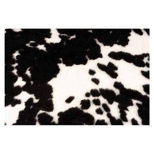 La couleur 100% de noir de coutume de tissu de Sherpa d'ouatine de polyester a réutilisé le tissu de polyester