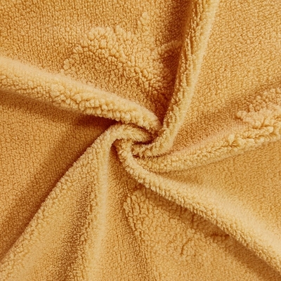 Tissu 100% d'ouatine de Sherpa de polyester