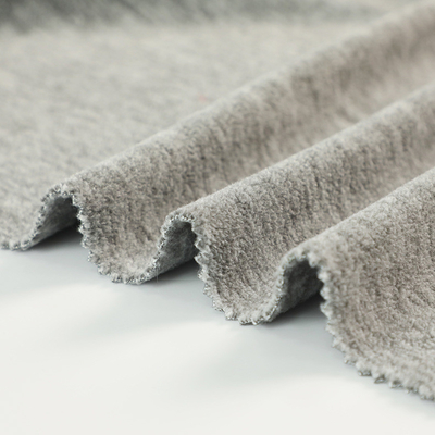 Le côté 2 a balayé le tissu micro 1 anti Pilling latéral d'ouatine