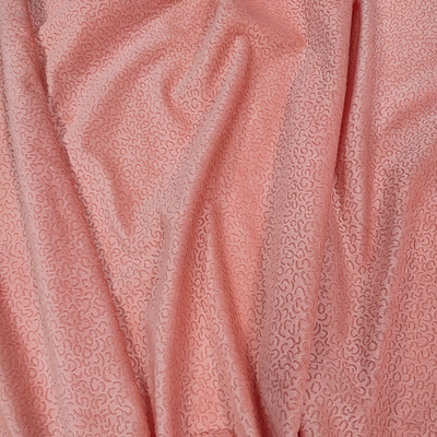 Couleur 100% douce superbe de plaine de burn-out de tissu de velours de polyester Dayed