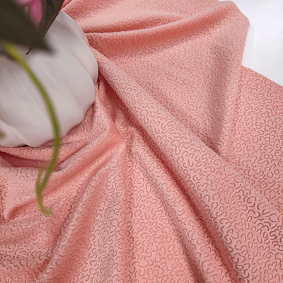 Couleur 100% douce superbe de plaine de burn-out de tissu de velours de polyester Dayed