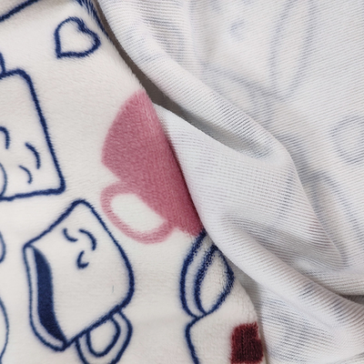 Copie molle de bande dessinée de Digital de tissu de velours de Spandex de polyester pour la robe de vêtement