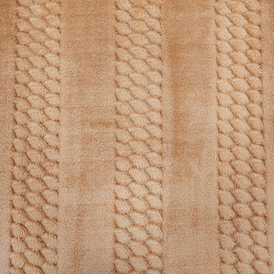 Tissu à la mode d'ouatine de flanelle de jacquard 320 GM/M 150D pour des vêtements de nuit