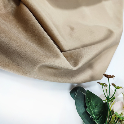 250 GSM Holland Velvet Fabric Lisi Micro ont coupé la tapisserie d'ameublement Sofa Curtain