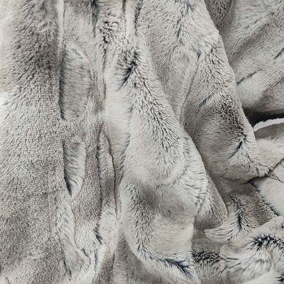 Ouatine 100% couvrante de picovolte de polyester de tissu de fourrure du Faux 380GSM
