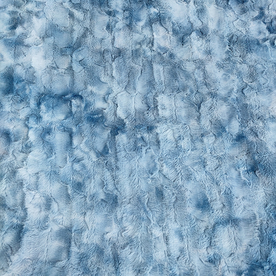 Couverture Tie Dyed Pv Fleece Brush Fur Fabric 260gsm