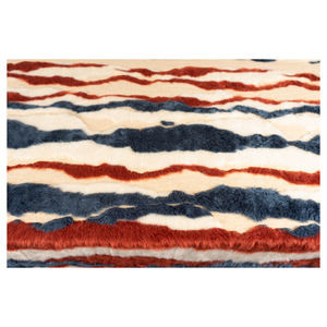 Polyester 100% de tissu de jacquard d'ouatine de 1000KG Sherpa confortable
