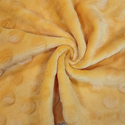 Flanelle faite sur commande de tissu de coupe de modèle pour l'ouatine couvrante 290 GSM 160cm de flanelle de polyester d'utilisation