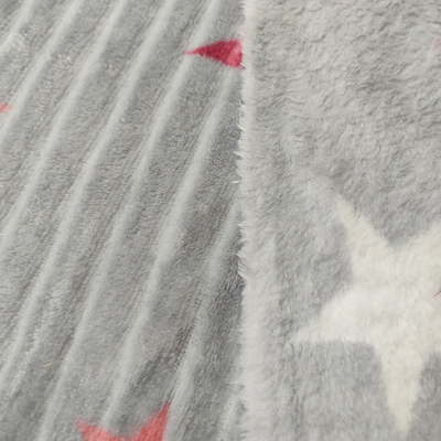 210GSM a imprimé le tissu couvrant de flanelle avec le polyester 150D/144F