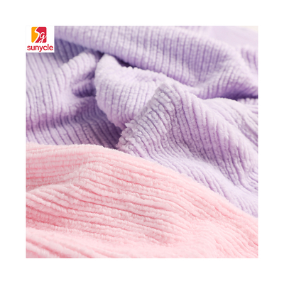 Tissu pelucheux 290GSM de pile de fourrure courte de Faux pour des oreillers