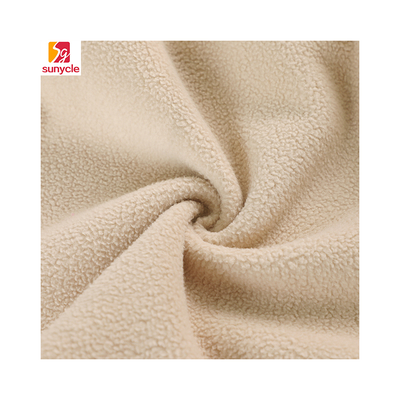 100 % polyester micro tricoté tissu molleton doux anti statique 250 g/m²