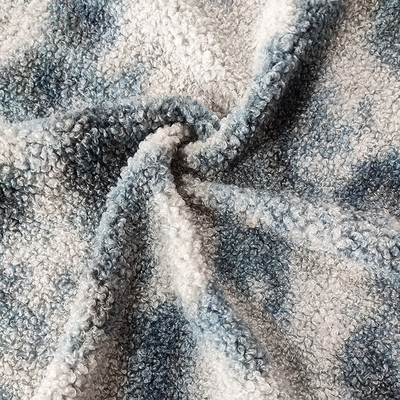 Durabilité élevée de textile à la maison de tissu d'ouatine du polyester 150D Sherpa de 100%