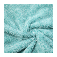 Tricot simple doux de tissu de velours de Shu pour l'usage à la maison 220gsm de textile