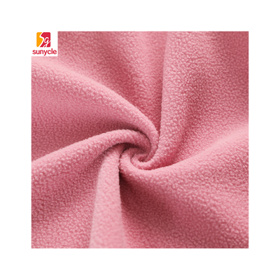 Le doux 100% micro de tissu de laine polaire de polyester a imprimé l'anti charge statique