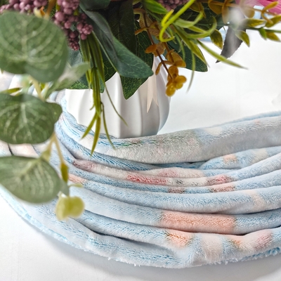 Tissu 100% d'ouatine de flanelle de polyester