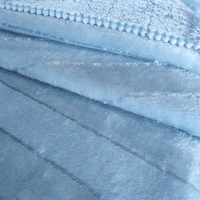 tissu de flanelle du polyester 320gsm