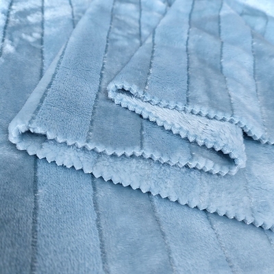 tissu de flanelle du polyester 320gsm