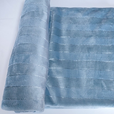 tissu de flanelle du polyester 320gsm