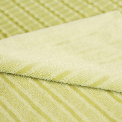 Tissu cisaillé cationique d'ouatine de flanelle 280gsm 150D pour le pyjama Toy Blankets