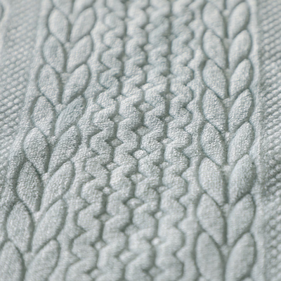200gsm tricoté de relief doucement couvrir le tissu 58" 60"