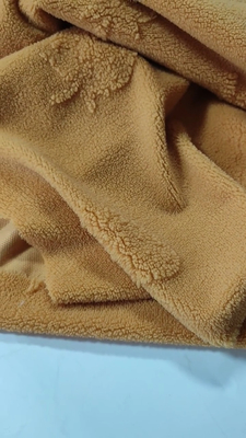 Tissu 100% d'ouatine de Sherpa de polyester