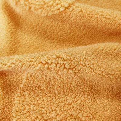 Tissu 100% d'ouatine de Sherpa de polyester