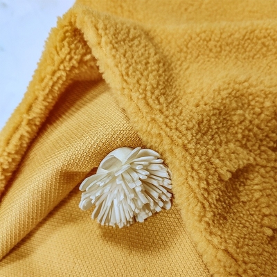 Tissu 100% d'ouatine de Sherpa de polyester