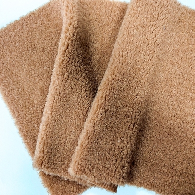 tissu d'ouatine de sherpa du polyester 390gsm