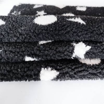 tissu d'ouatine de 150D 288F 650gsm Sherpa par la cour