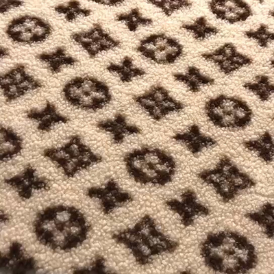 Le côté simple Sherpa tondent rayer le tissu pour des femmes de veste que le vêtement couvre Pillowslip