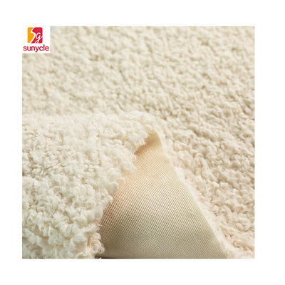 Le tissu lavable bouclé solide de Sherpa pour le manteau chaud d'hiver couvre le vêtement de Pillowslip