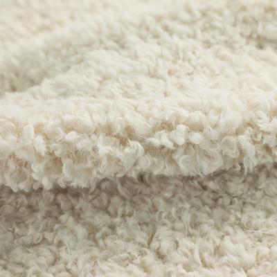 Le tissu lavable bouclé solide de Sherpa pour le manteau chaud d'hiver couvre le vêtement de Pillowslip