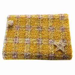 58&quot; 60&quot; tissu de Sherpa de plaid de 150D 300gsm pour Sofa Toys Pillowslip