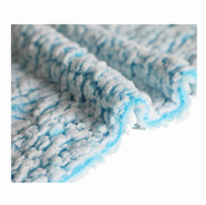 Le dos a imprimé le double polyester 100% latéral de la velventine 280gsm 288F de tissu pour des couvertures