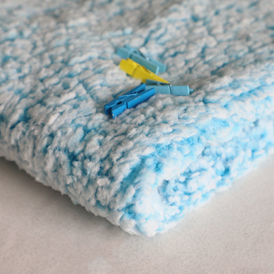 Le dos a imprimé le double polyester 100% latéral de la velventine 280gsm 288F de tissu pour des couvertures