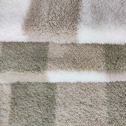 Polyester 100% de Shu Velveteen Fabric imprimé par plaid 280gsm