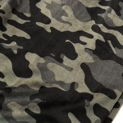 Le camouflage a imprimé le tissu mou superbe latéral simple 250gsm 288F