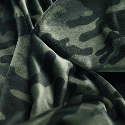 Le camouflage a imprimé le tissu mou superbe latéral simple 250gsm 288F