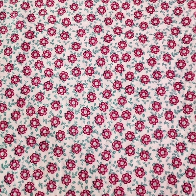 Polyester 100% du tissu 310gsm de velours de velours de jacquard imprimé par fleur