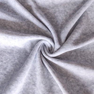 plaine 32S 100D du tissu CVC80 CVC20 de velours du velours 240gsm