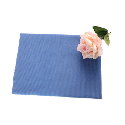 CVC jacquard solide du tissu 250gsm de velours de velours pour des vêtements Pillowslips Sofa Cover Upholstery