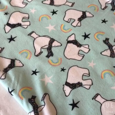 Polyester du tissu 150gsm de velours de velours imprimé par bande dessinée