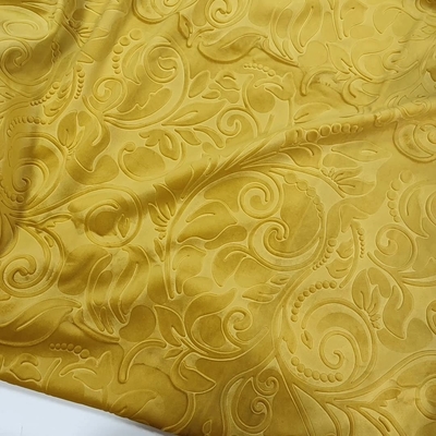 Sofa Holland Velvet Fabric de relief par 3D 320gsm 150D