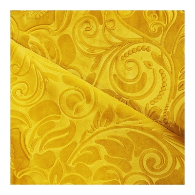 Sofa Holland Velvet Fabric de relief par 3D 320gsm 150D
