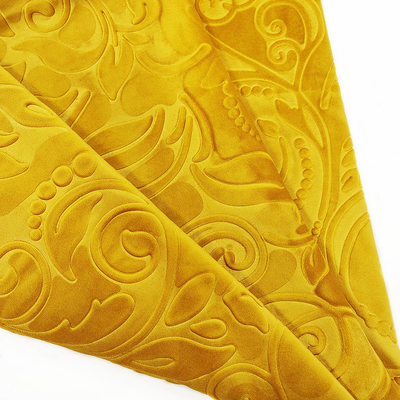 Sofa Holland Velvet Fabric de relief par 3D 320gsm 150D