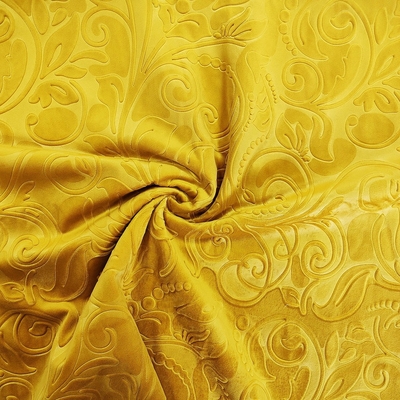 Sofa Holland Velvet Fabric de relief par 3D 320gsm 150D