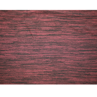 Le tissu simple 180gsm de débardeur du coton rouge 100 et noir gainent pour faire court des vêtements