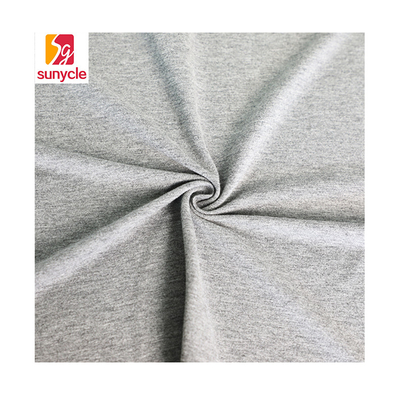 Bout droit peigné par polyester simple simple cationique de coton de tissu de débardeur