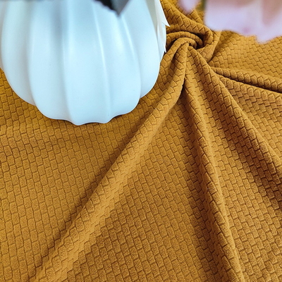 Polyester 100% micro de tissu d'ouatine du jacquard 150gsm